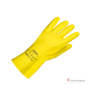 Перчатки химстойкие латексные Scaffa Луч