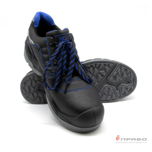 Полуботинки "ПБ-М3" на подошве ПУ/ТПУ и МП чёрные