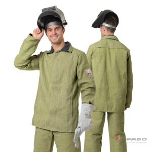 Костюм сварщика брезентовый (куртка и брюки)