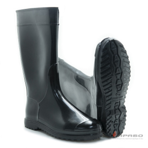 Сапоги женские ПВХ артикул 88-Ч чёрные