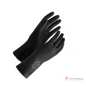 Перчатки химстойкие латексные Manipula Specialist КЩС-2 (L-U-032/CG-943)