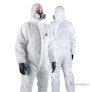 Комбинезон одноразовый защитый JPC65 со вставкой из дышащего материала