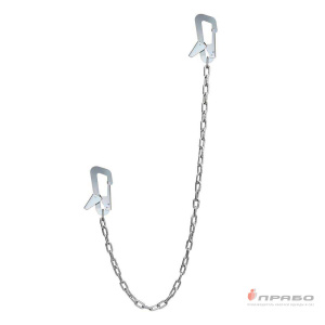 Строп Г (цепь) 1,5м. 2 карабина