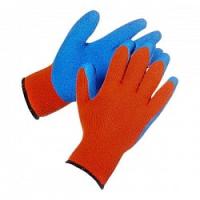 Перчатки зимние акриловые с рельефным покрытием 7 кл. (уп. 5/100)