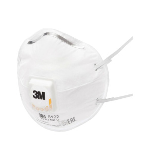 Респиратор противоаэрозольный 3М 8122 с клапаном выдоха (FFP2)