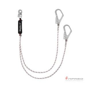 Строп веревочный двойной с амортизатором "aB22"