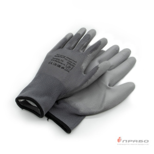 Перчатки нейлоновые Scaffa PU1350P-DG (защита от механических воздействий)