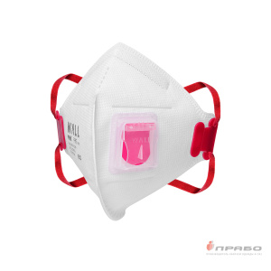 Респиратор Wall  99HK FFP3 NR D с клапаном выдоха арт.19902F