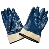 Перчатки нитриловые полное покрытие STRONG  (манжет крага) (уп.12/120)