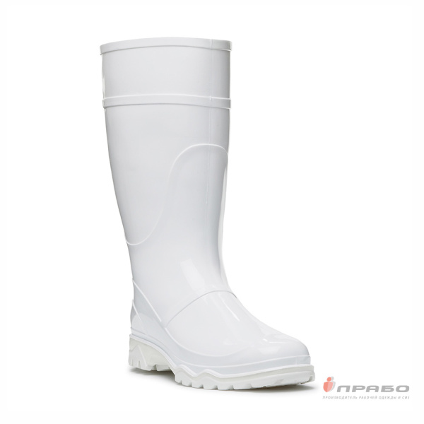Сапоги женские демисезонные ПВХ МБС КЩС "Дюна 370Б" белые (34 см)