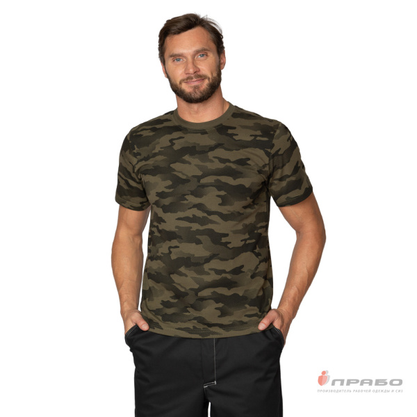 Футболка трикотажная КМФ, 190 г/м²