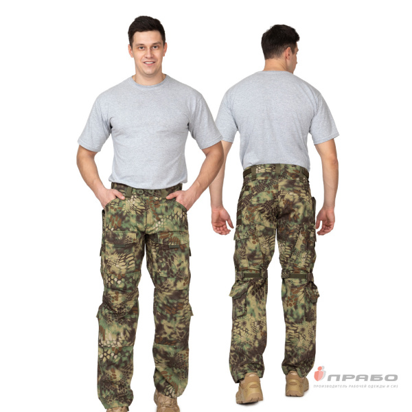 Брюки мужские Tactical Lux КМФ питон лес