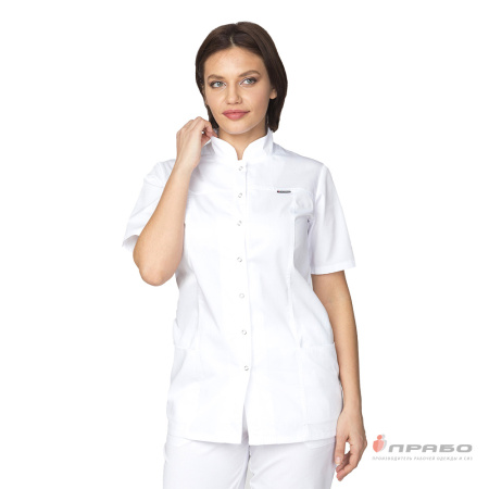 Куртка медицинская женская "Медик" белая
