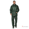 Костюм влагозащитный "Тайфун" зелёный с ПВХ-покрытием (куртка и брюки)
