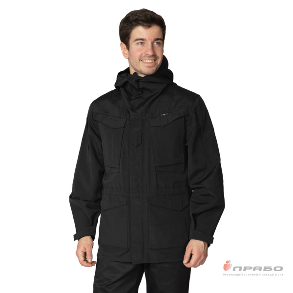 Куртка мужская демисезонная "Камелот" чёрная