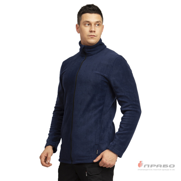 Куртка "Пикник" флисовая тёмно-синяя