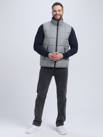Жилет утепленный Офис (тк.Дюспо), серый
