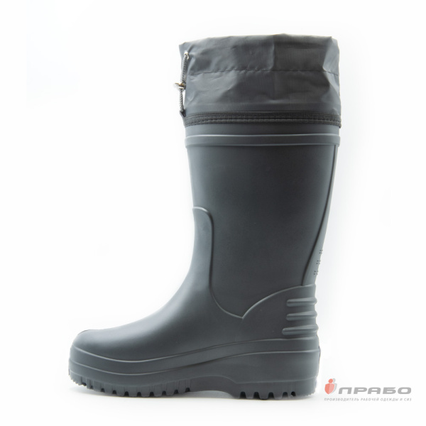 Сапоги женские утеплённые с манжетой ЭВА "Барс С-062" серые (35 см)