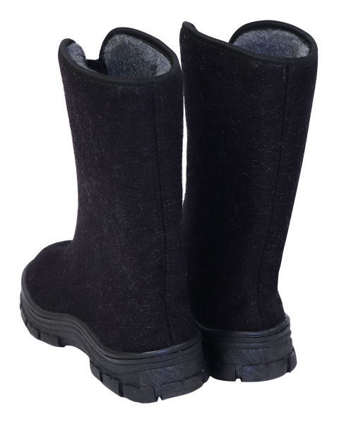 Полусапоги суконные ПРОЩАЙ МОЛОДОСТЬ женские, высота 30 см