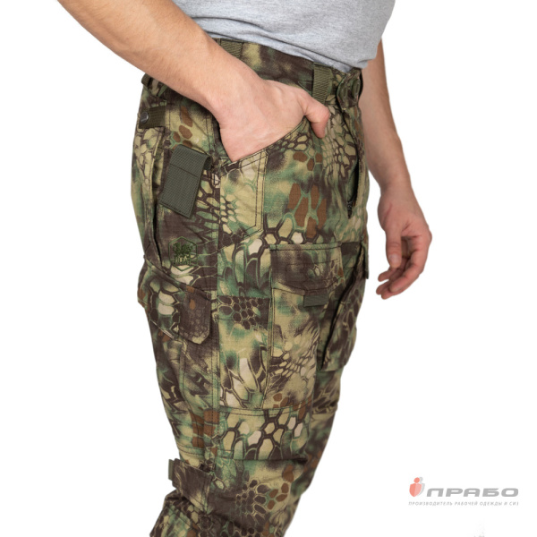 Брюки мужские Tactical Lux КМФ питон лес