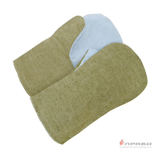 Рукавицы брезентовые со спилковым наладонником ГОСТ 12.4.010-075