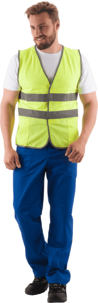 Жилет сигнальный лимонный