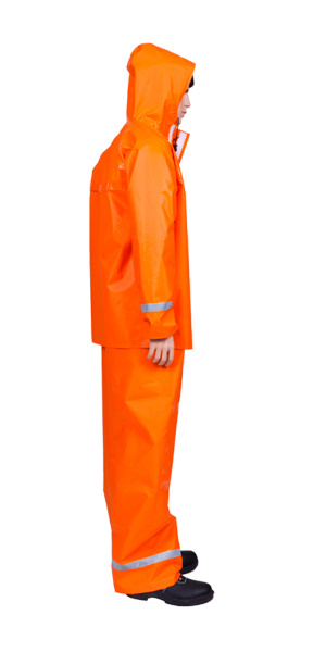 Костюм рыбака Fisherman`s WPL (500 гр/м2) оранжевый (ЧЗ)