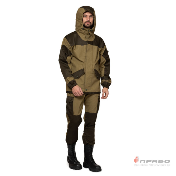 Костюм мужской "Горка-3" палатка хаки (куртка и брюки)