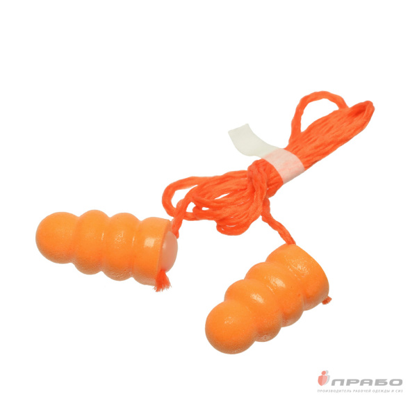 Беруши противошумные "3М 1130" из вспененного полиуретана (со шнурком)