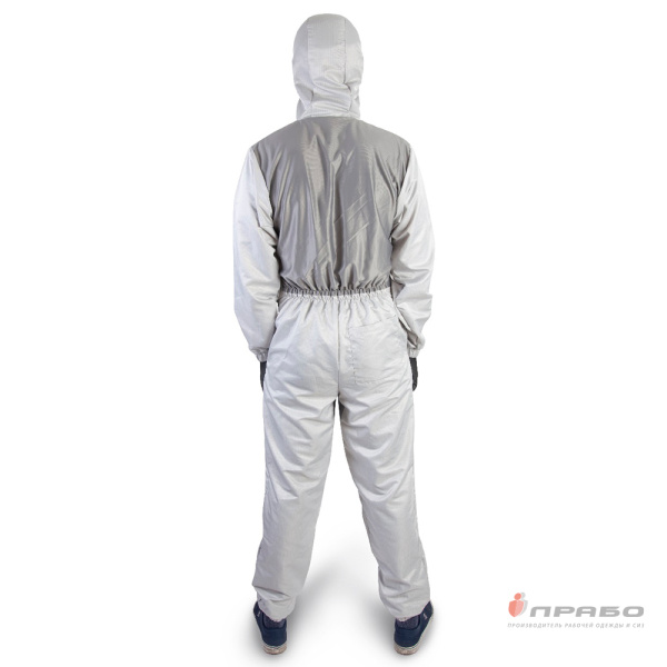 Комбинезон многоразовый защитный с антистатическими свойствами JPC175 серый