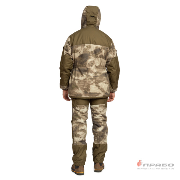 Костюм мужской утеплённый "Горка Иней" КМФ бежевые облака (куртка и брюки)