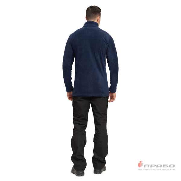 Куртка "Пикник" флисовая тёмно-синяя