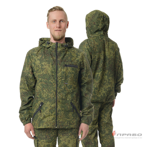 Костюм мужской "Турист" ТиСи КМФ зелёная цифра