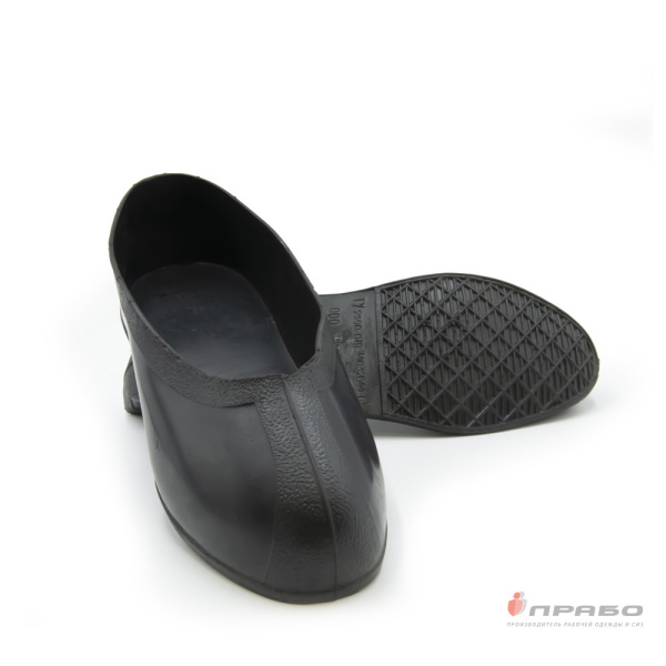 Галоши универсальные резиновые на валенки чёрные