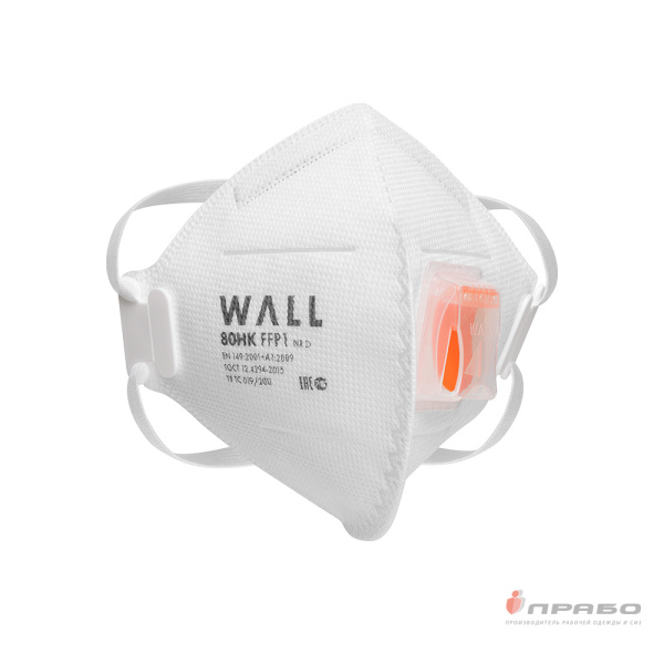 Респиратор Wall 80 НК FFP1 NR D с клапаном выдоха арт. 18002 F