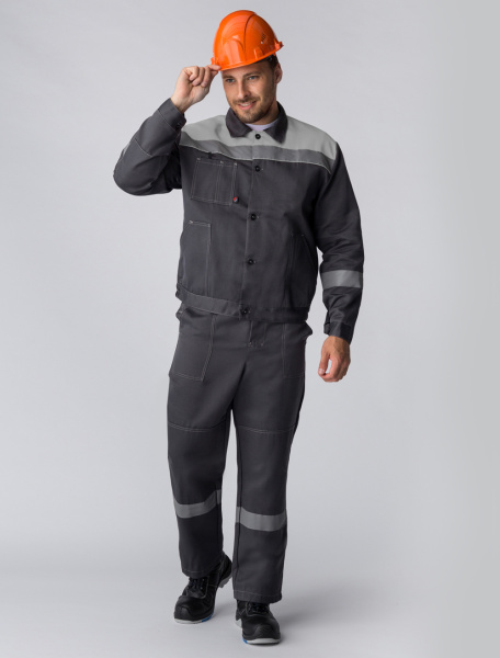 Костюм Легион-2 СОП IMP (тк.Смесовая,210) п/к, т.серый/св.серый