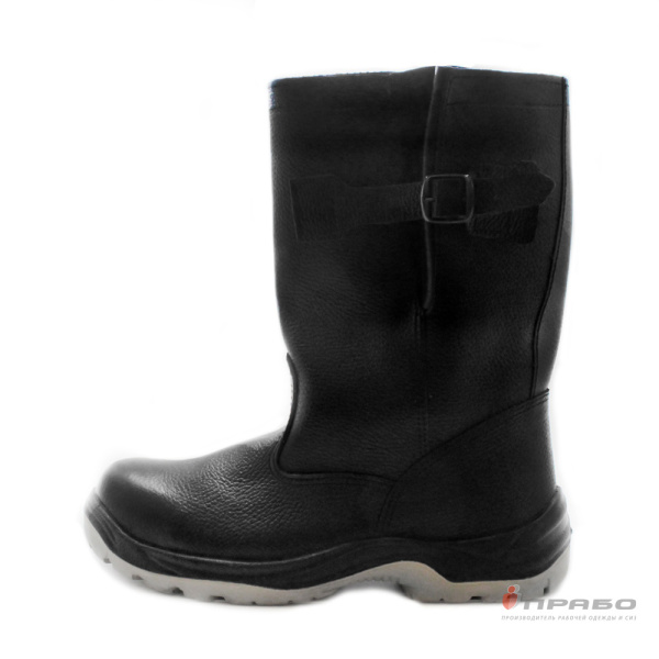 Сапоги "Нитро" 1-022-ПУ-Р с подошвой ПУ/нитрил с КП чёрные