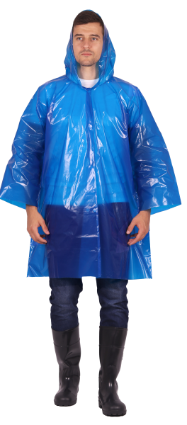 Плащ ДОЖДЕВИК ЛЮКС синий