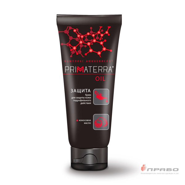 Защитный крем для рук гидрофильного действия Primaterra Oil, туба 100 мл
