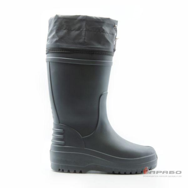 Сапоги женские утеплённые с манжетой ЭВА "Барс С-062" серые (35 см)