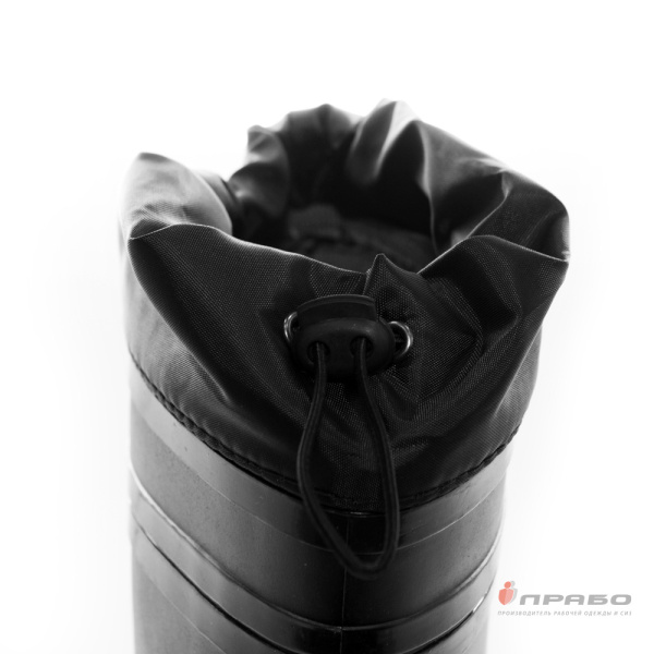 Сапоги мужские ПВХ арт.165-01Н чёрные (36 см с надставкой)