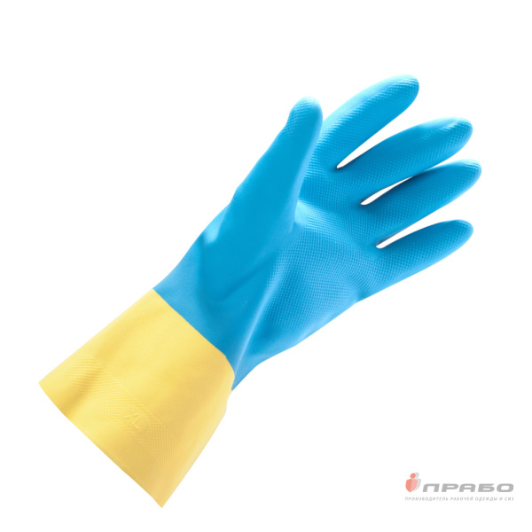 Перчатки химстойкие неопрен/латекс JNE711