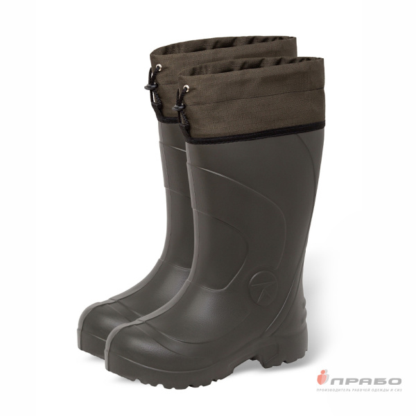 Сапоги мужские ЭВА "Барс С-031КПКС" с КП и кевларовой стелькой (40 см) оливковые