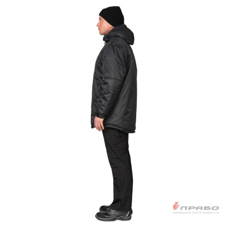 Куртка мужская утеплённая "Вегард" чёрная