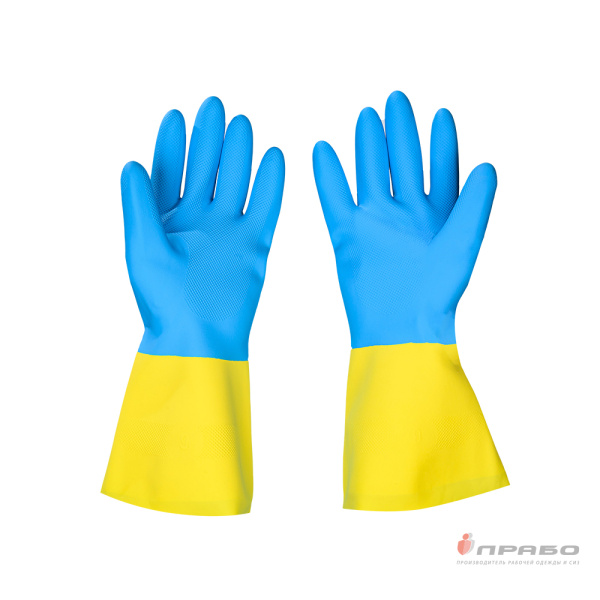 Перчатки химстойкие латекс/неопрен Scaffa Спектр