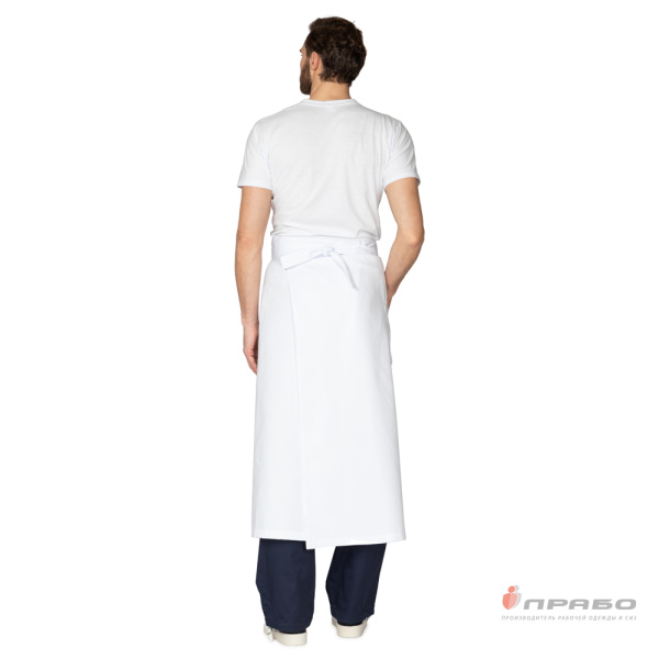 Передник поварской белый
