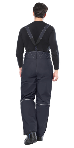 Костюм СИРИУС-ОЗОН куртка, брюки, синий с серым