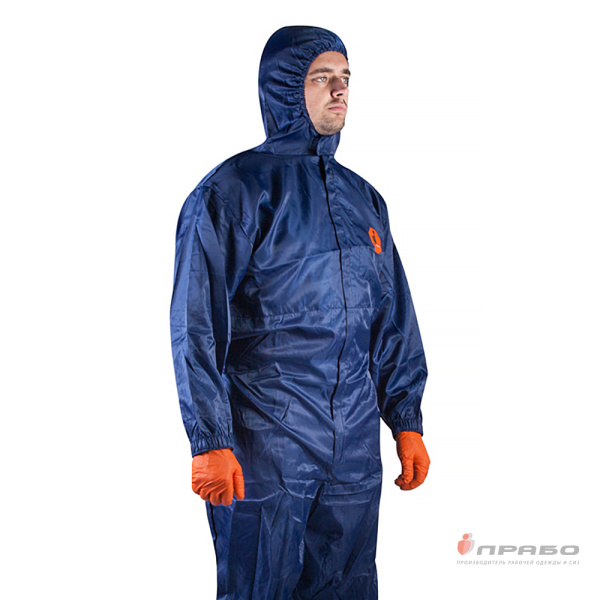 Комбинезон многоразовый малярный JPC75 синий