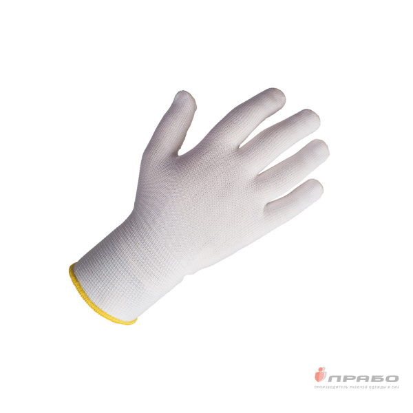 Перчатки бесшовные из полиэстера Jeta Safety JS011p (13 класс) белые