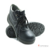 Ботинки кожаные "Олимп" с подошвой ПУ чёрные